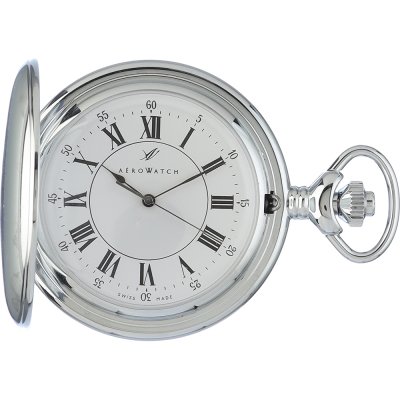 Aerowatch Pocket watches 40790-CH01 Savonette Argent Zegarki kieszonkowe