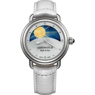 Aerowatch 1942 44960-AA11 1942 - Night & Day Zegarek
