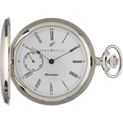 Aerowatch Pocket watches 65803-PD01 Savonette Argent Zegarki kieszonkowe