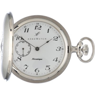Aerowatch Pocket watches 65803-PD02 Savonette Argent Zegarki kieszonkowe