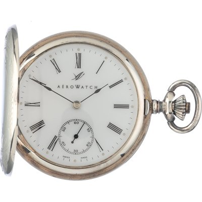 Aerowatch Pocket watches APW1078HW Savonette Argent Zegarki kieszonkowe