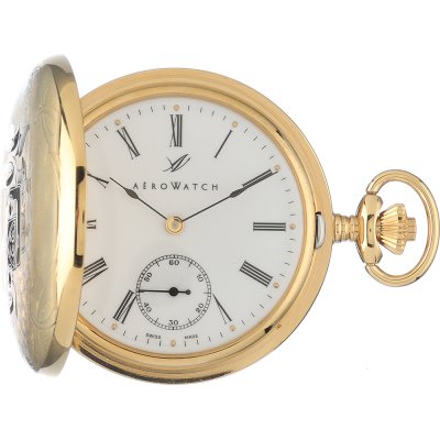 Aerowatch Pocket watches APW1079HW Savonette Voiture Zegarki kieszonkowe