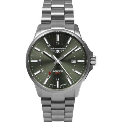 Bauhaus Aviation 2868M-4 Aviation Titanium Zegarek