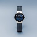Niebieski damski kwarcowy zegarek z kryształkami Kolekcja Wiosna/Lato Bering