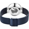 Niebieski minimalistyczny solarny kwarcowy zegarek Kolekcja jesienno-zimowa Bering