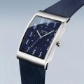 Niebieski solarny kwarcowy zegarek Kolekcja Wiosna/Lato Bering