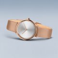 Gift set: Rose gold ladies watch with extra leather strap Kolekcja Wiosna/Lato Bering