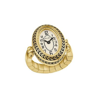 Bulova Classic 97L188 Art Deco Ring Zegarek