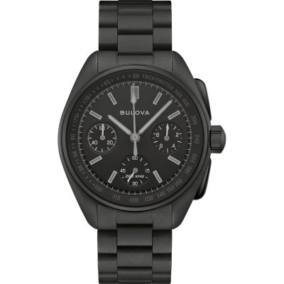 Bulova Archive Series 98A335 Lunar Pilot - The Black Hole Zegarek