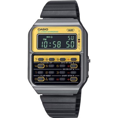 Casio Vintage CA-500WEGG-9B Retro Pop Calculator Zegarek
