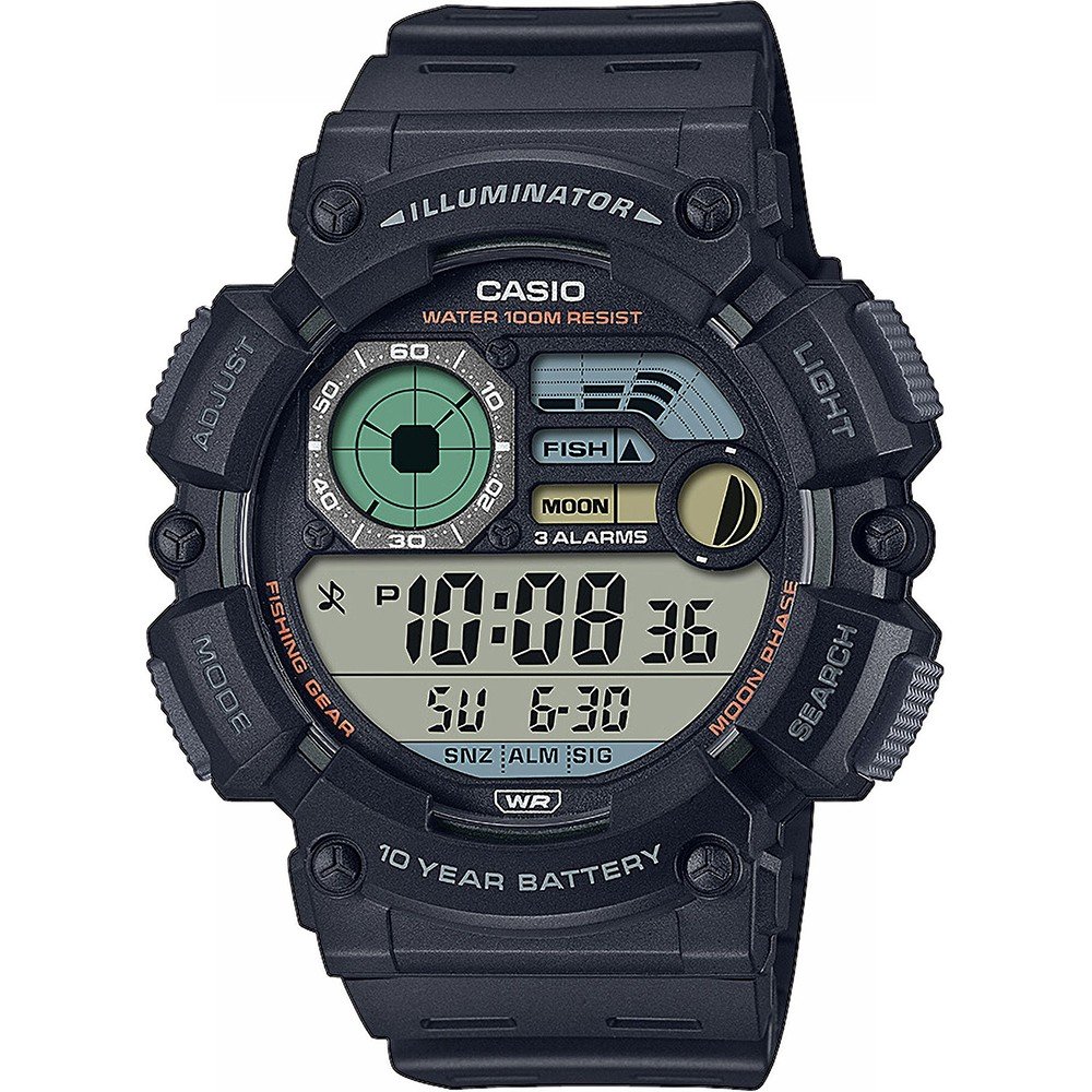 Casio Collection WS-1500H-1AVEF LCD Large Zegarek