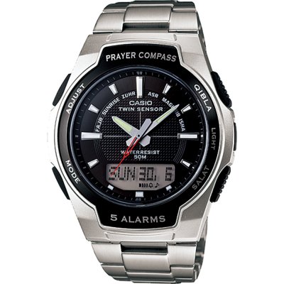 Casio CPW-500HD-1AV Prayer Compass Zegarek