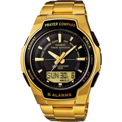 Casio CPW-500HG-1AV Prayer Compass Zegarek