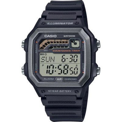 Casio Collection WS-1600H-1AV LCD Large Zegarek