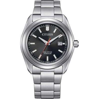 Citizen Super Titanium AW1900-50E Super Titanium Eco-Drive Ring Solar Zegarek