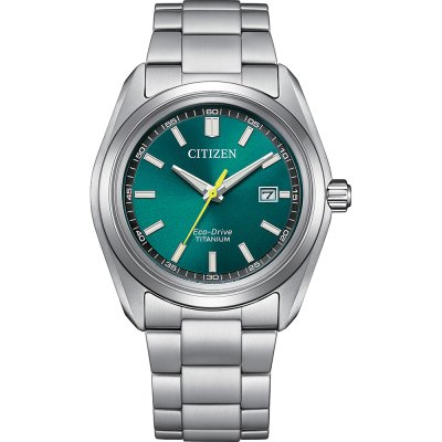 Citizen Super Titanium AW1900-50X Super Titanium Eco-Drive Ring Solar Zegarek