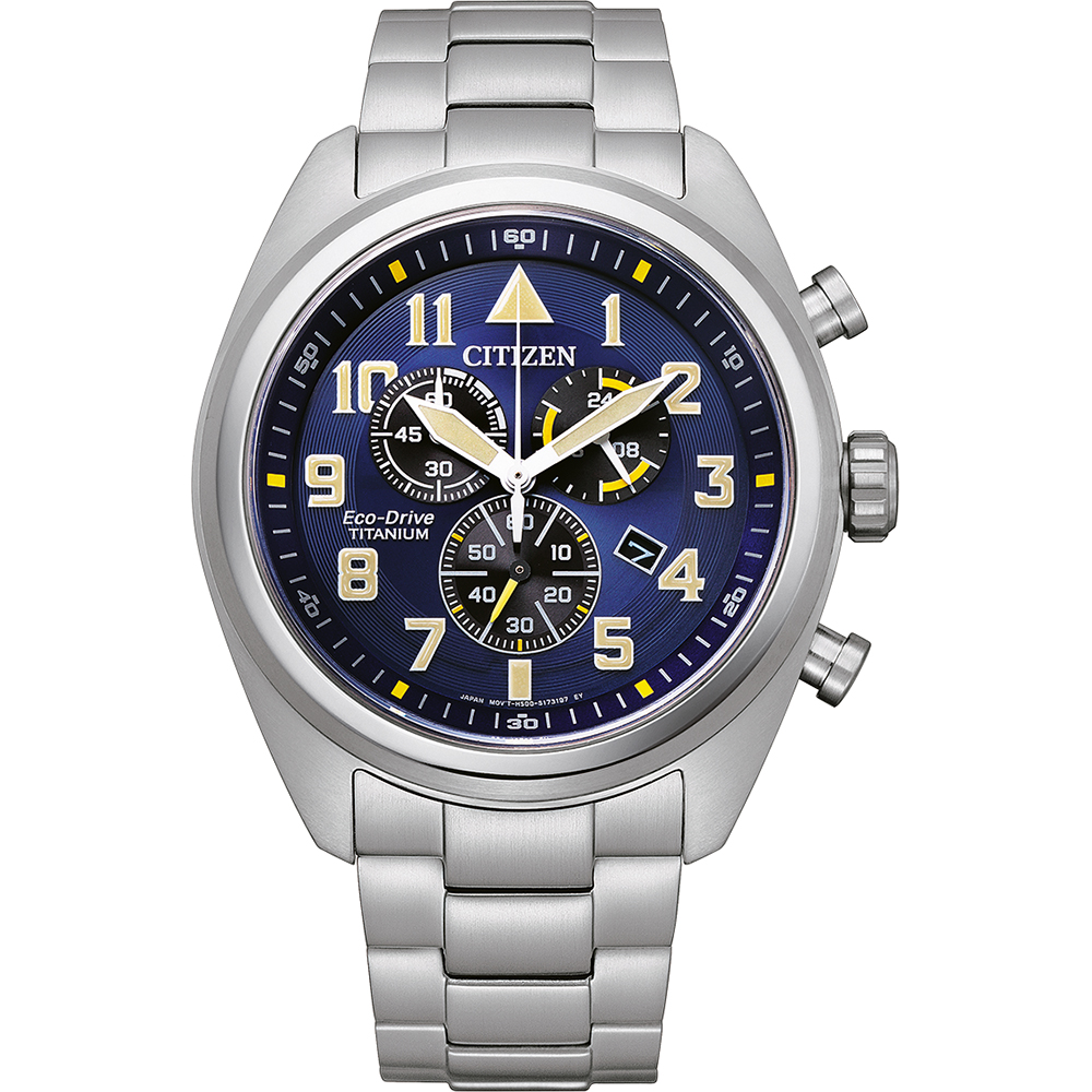 Citizen Super Titanium AT2480-81L Field Chronograph Zegarek