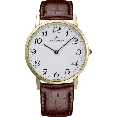 Claude Bernard 20060-37J-BB-SC1 Slim Line Zegarek