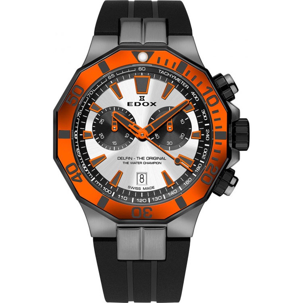 Edox Delfin 10112-37GNOCA-ANO Delfin The Original Zegarek • EAN