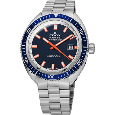 Edox Hydro-Sub 80128-3BUM-BUIO Hydro -Sub - 500 pieces Limited Edition Zegarek