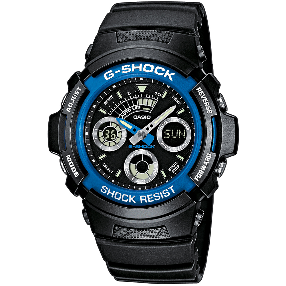 G-Shock Classic Style AW-591-2AER Speed Shifter Zegarek