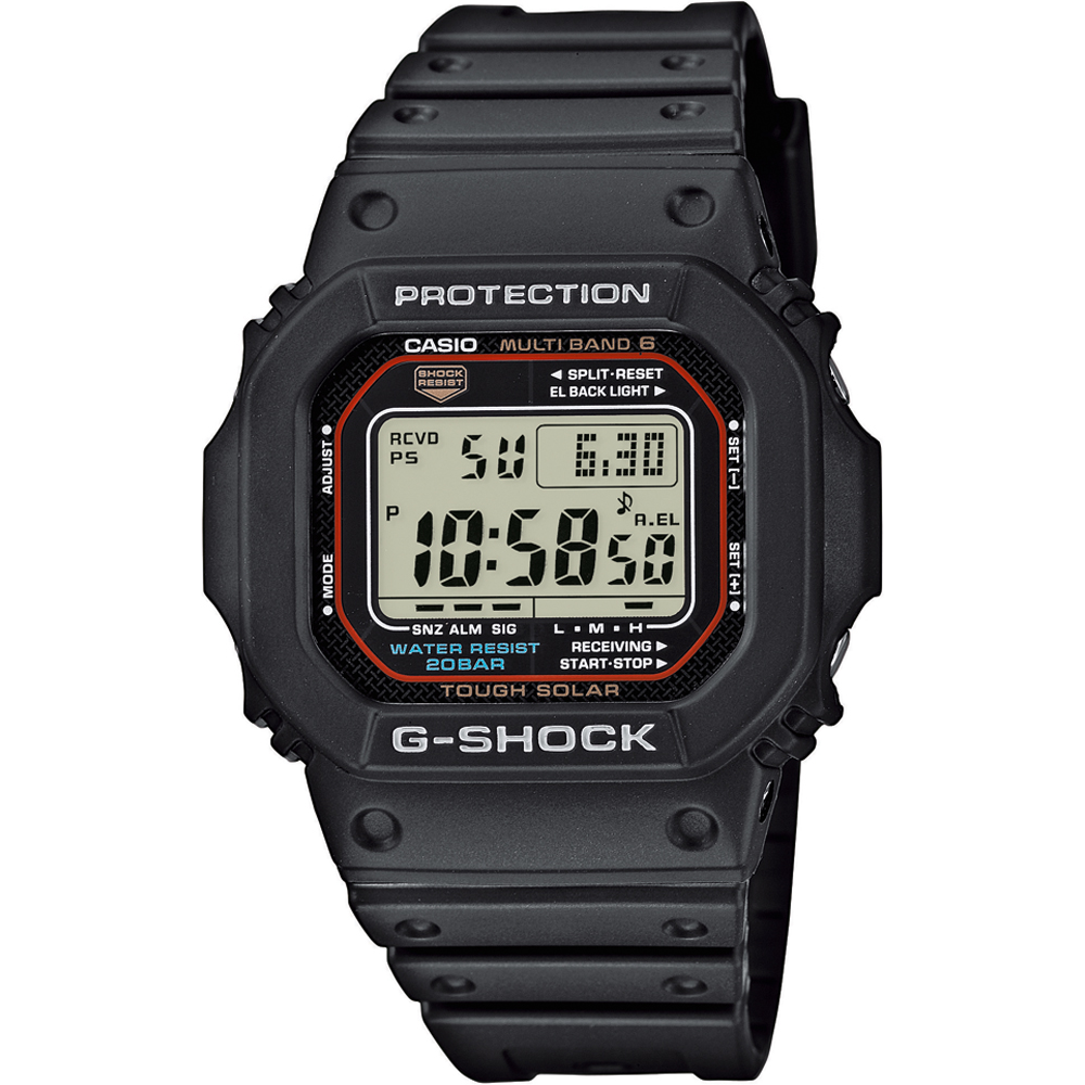 G-Shock Classic Style GW-M5610-1ER Solar Waveceptor Zegarek