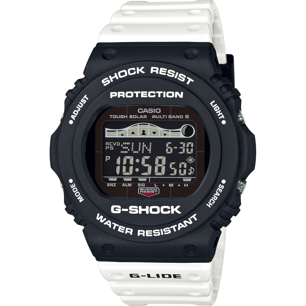 G-Shock Classic Style GWX-5700SSN-1ER G-Lide - Avoid Shark Attack Zegarek