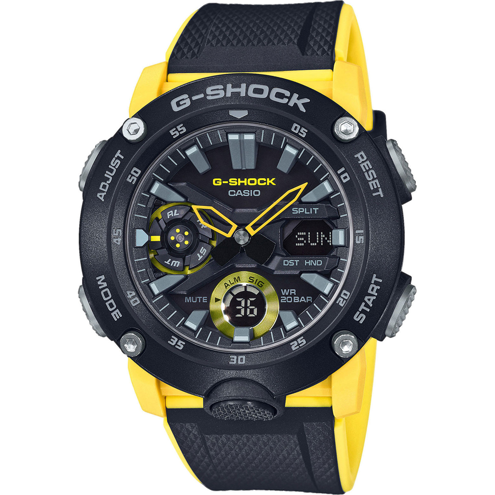 G-Shock Classic Style GA-2000-1A9ER Carbon Core Zegarek