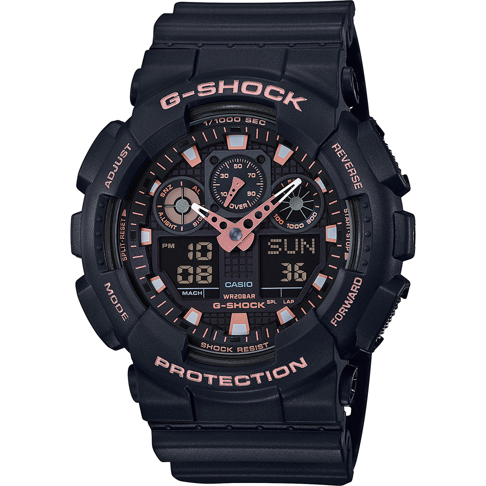 G-Shock Classic Style GA-100GBX-1A4ER Garrish Black Zegarek