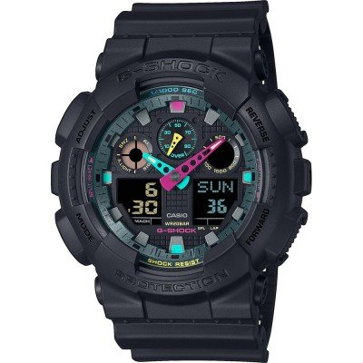 G-Shock Classic Style GA-100MF-1AER Multi Fluorescent Accents Zegarek