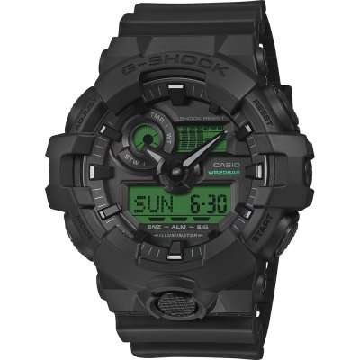 G-Shock Classic Style GA-700BEG-1AER GA-700 Series - Electro Green Zegarek
