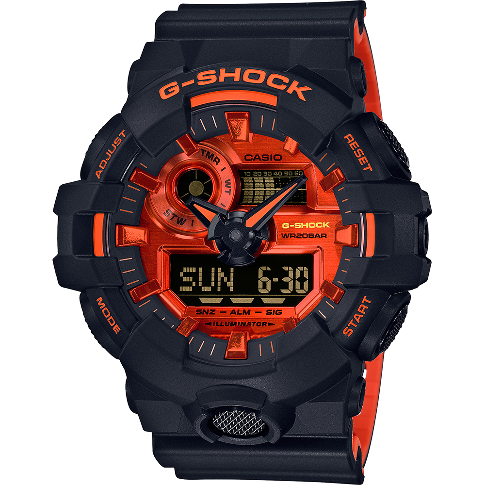 G-Shock Classic Style GA-700BR-1A Bright Orange Zegarek