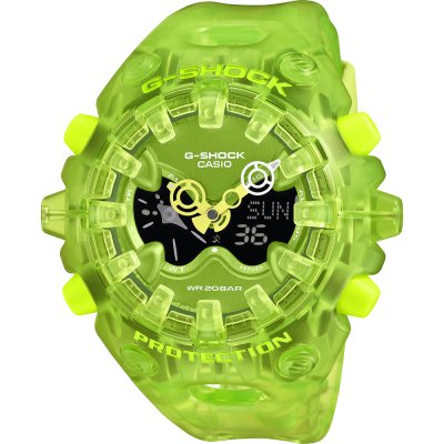 G-Shock Classic Style GA-V01SKE-3AER Big Case Transparant Zegarek