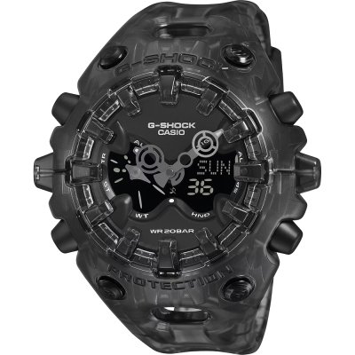 G-Shock Classic Style GA-V01SKE-8AER Big Case Transparant Zegarek