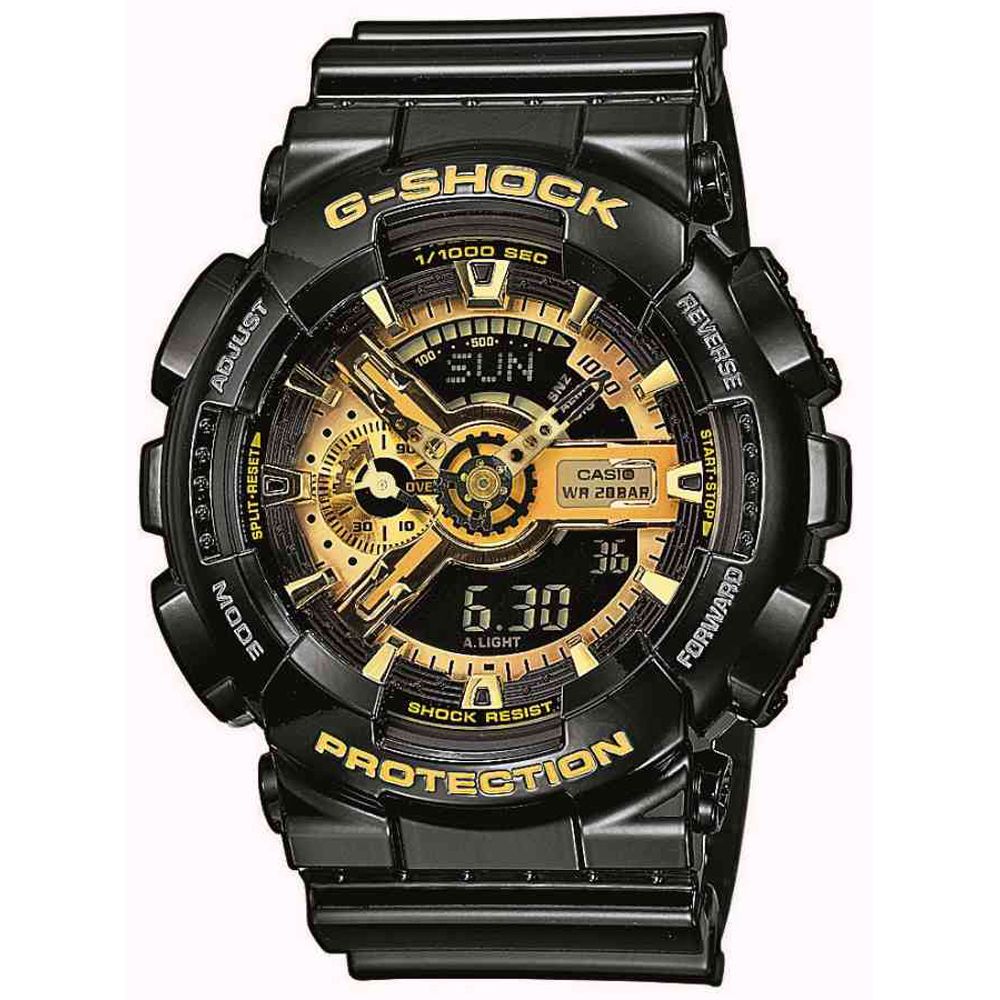 G-Shock Classic Style GA-110GB-1AER Garish Black Zegarek