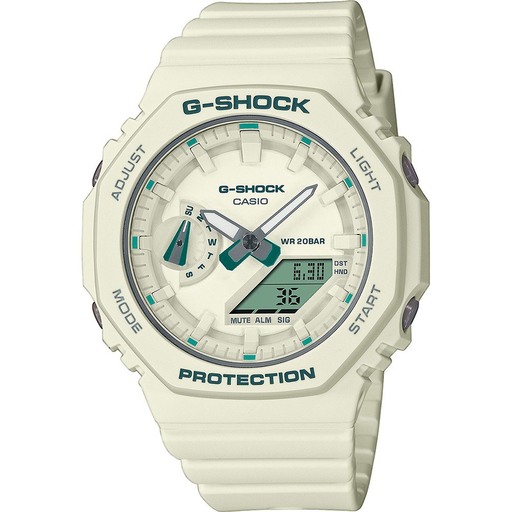 G-Shock G-MS GMA-S2100GA-7AER Green Accent Colors Zegarek