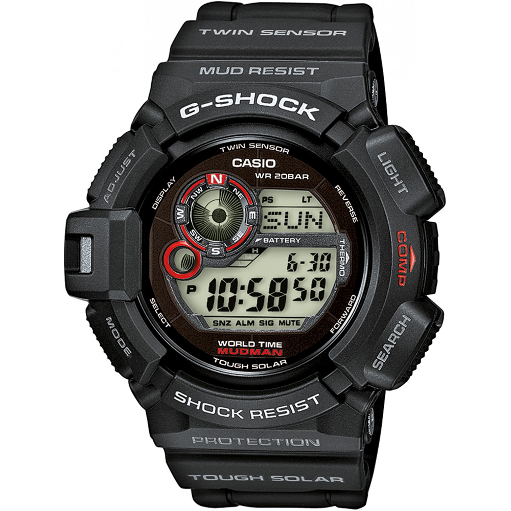 G-Shock Master of G G-9300-1ER Mudman Zegarek