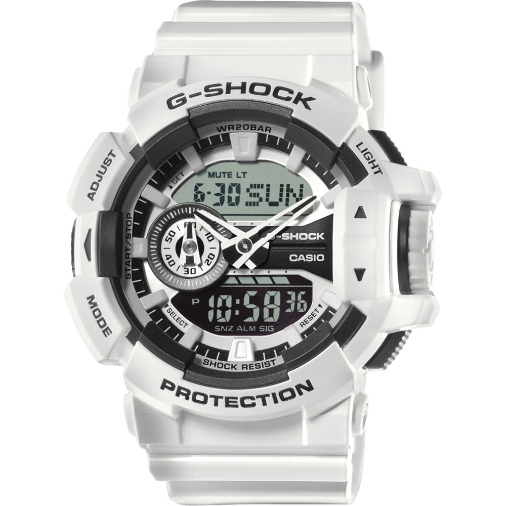 G-Shock Classic Style GA-400-7AER Rotary Switch Zegarek