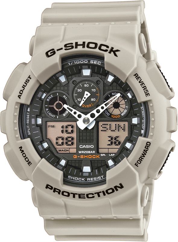 G-Shock Classic Style GA-100SD-8A Shock Desert Zegarek