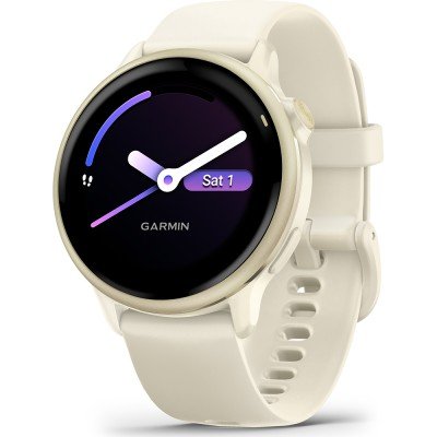Garmin Vivoactive 010-02985-01 Vivoactive 6 - Bone/Lunar Gold Zegarek