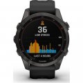 Midsize solar GPS smartwatch with sapphire glass Kolekcja Wiosna/Lato Garmin