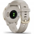 Prozdrowotny smartwatch z ekranem AMOLED, monitorem serca i GPS Kolekcja Wiosna/Lato Garmin