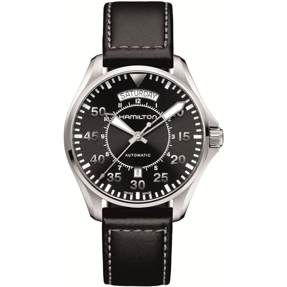 Hamilton Aviation H64615735 Khaki Pilot Zegarek