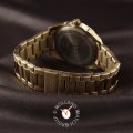 Pozłacany metalowy męski zegarek Kolekcja jesienno-zimowa Hugo Boss