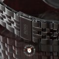 Kwarcowy męski zegarek z datownikiem Kolekcja jesienno-zimowa Hugo Boss