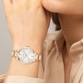 Damski kwarcowy zegarek w kolorze różowego złota Kolekcja Wiosna/Lato Hugo Boss