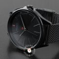 Całkowicie czarny męski zegarek Kolekcja jesienno-zimowa Hugo Boss