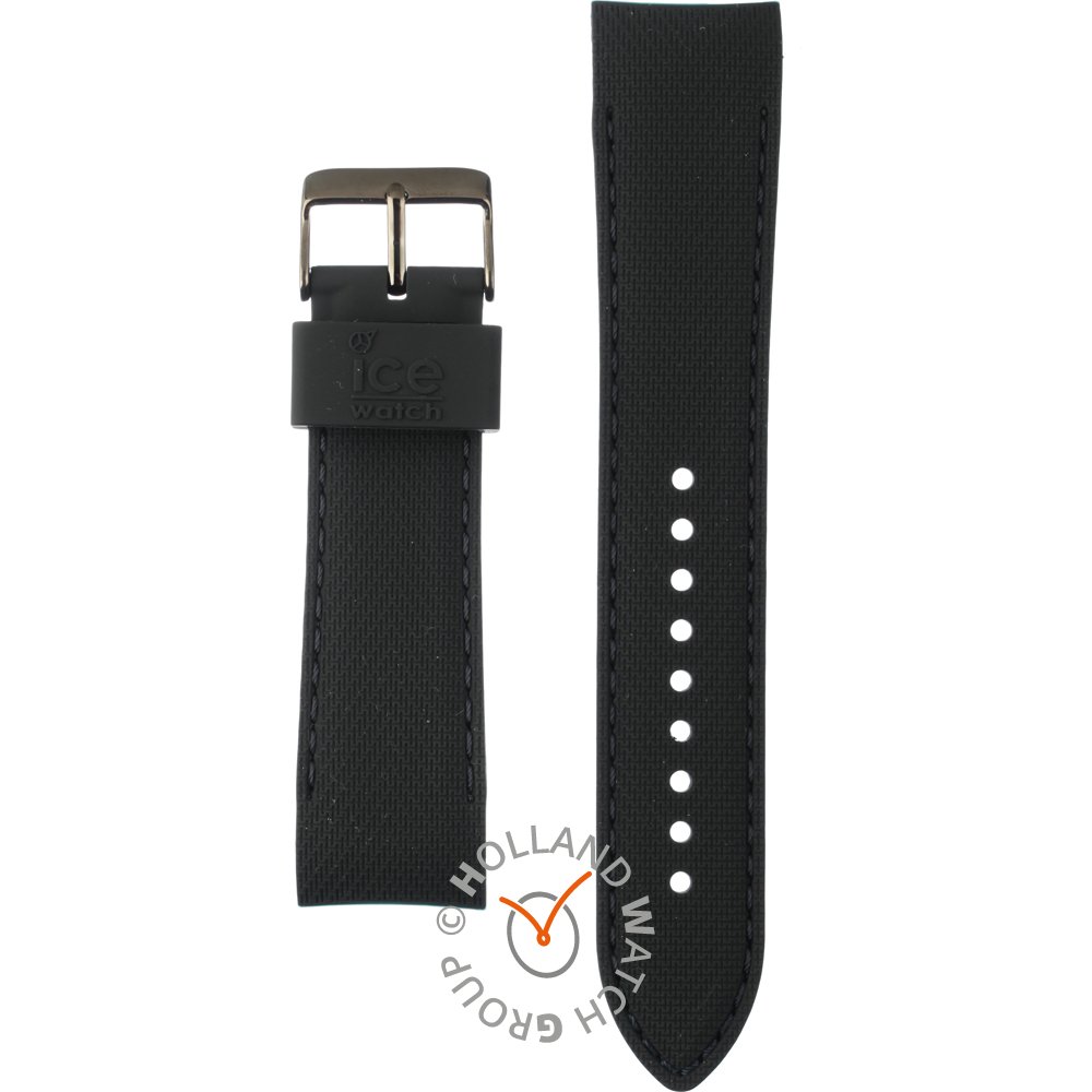 Ice-Watch Straps 017198 Grey Silicone Rubber Strap Pasek