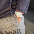 Biały silikonowy zegarek z białą tarczą - rozmiar M Kolekcja Wiosna/Lato Ice-Watch