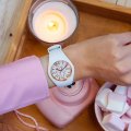 Biały silikonowy zegarek, rozmiar M Kolekcja Wiosna/Lato Ice-Watch